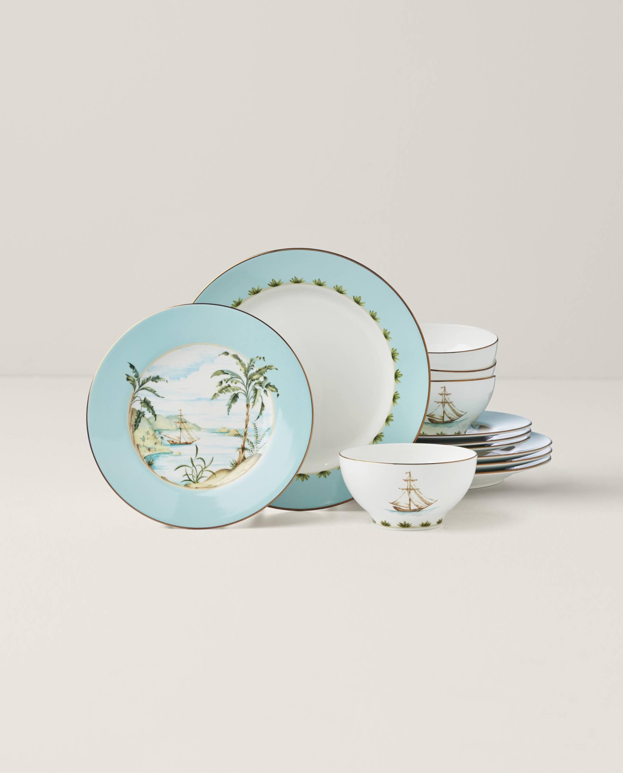 Amazon.com | Lenox 896694 British Colonial Tradewind 12-Piece